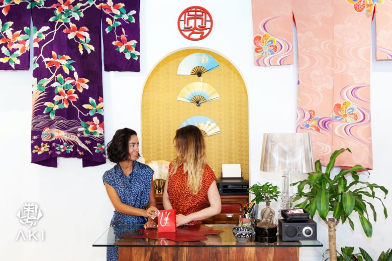 OUR COLLABORATION WITH AKI-ANTICHI KIMONO