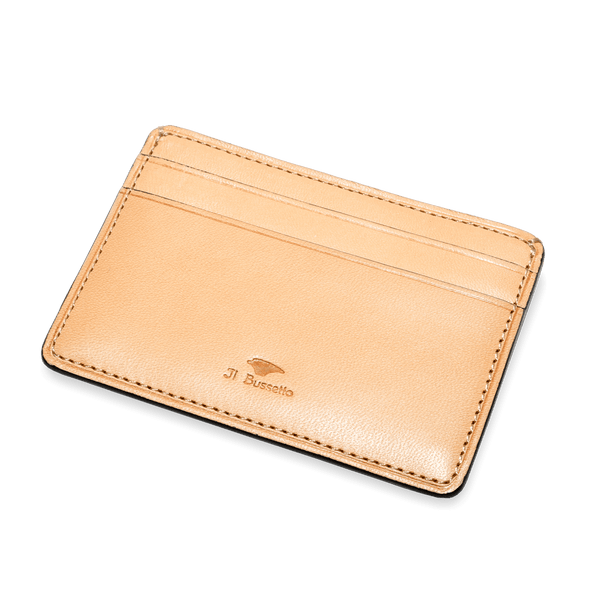 Leather envelope card holder | Il Bussetto — Calame Palma