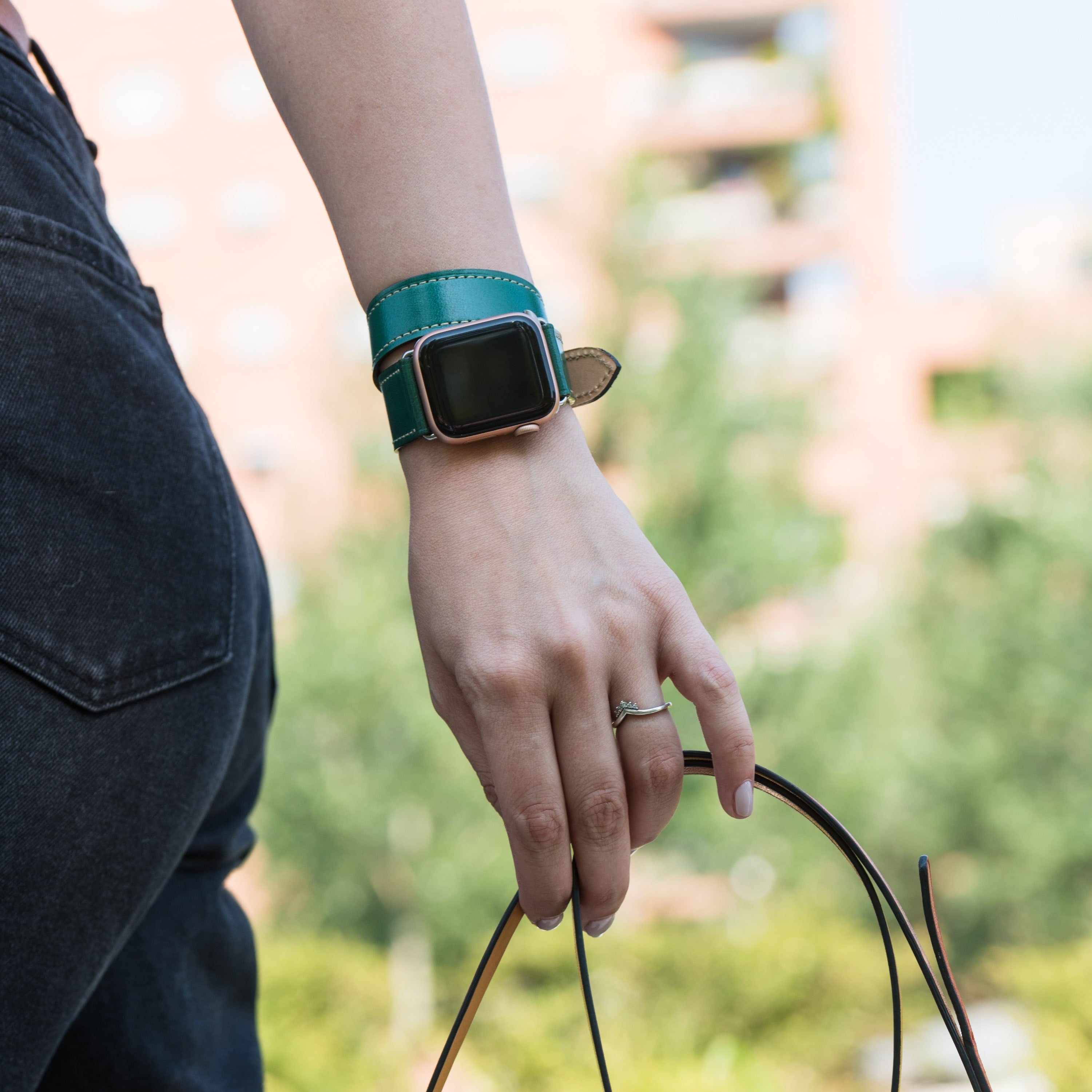 Double tour watch strap for Apple watch 38/40