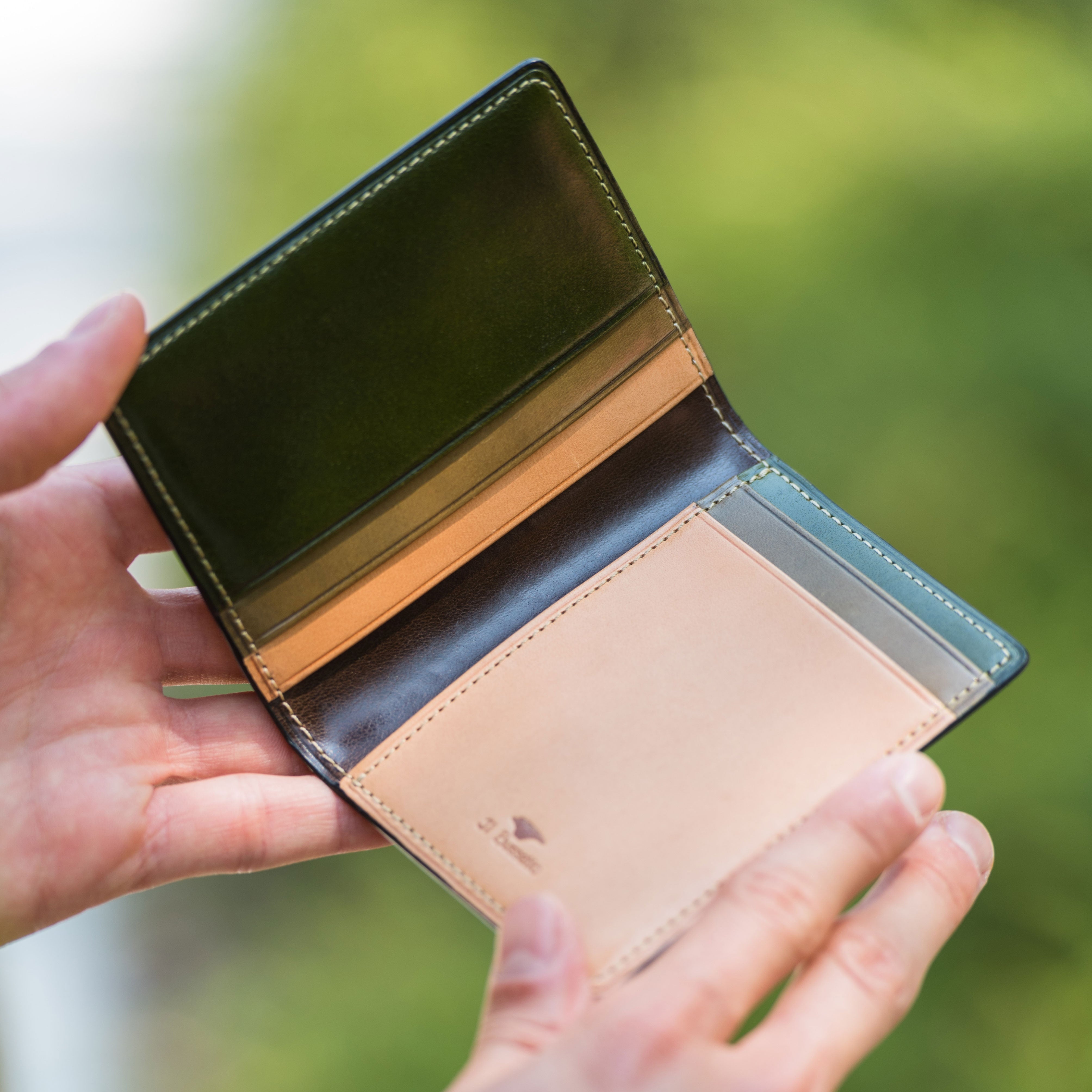 Multicolor Bi-fold Card Holder