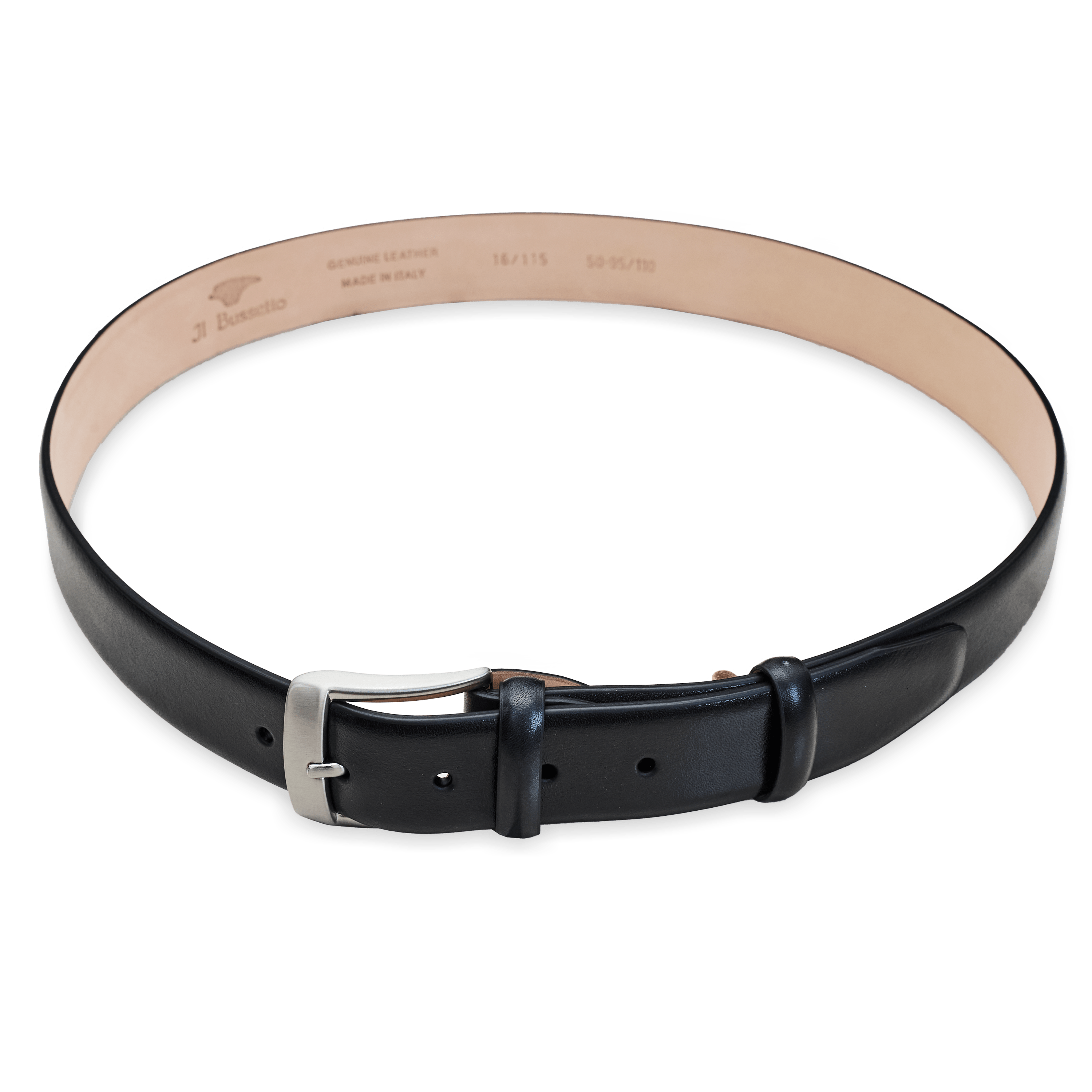 Seamless Belt with Modern Buckle
