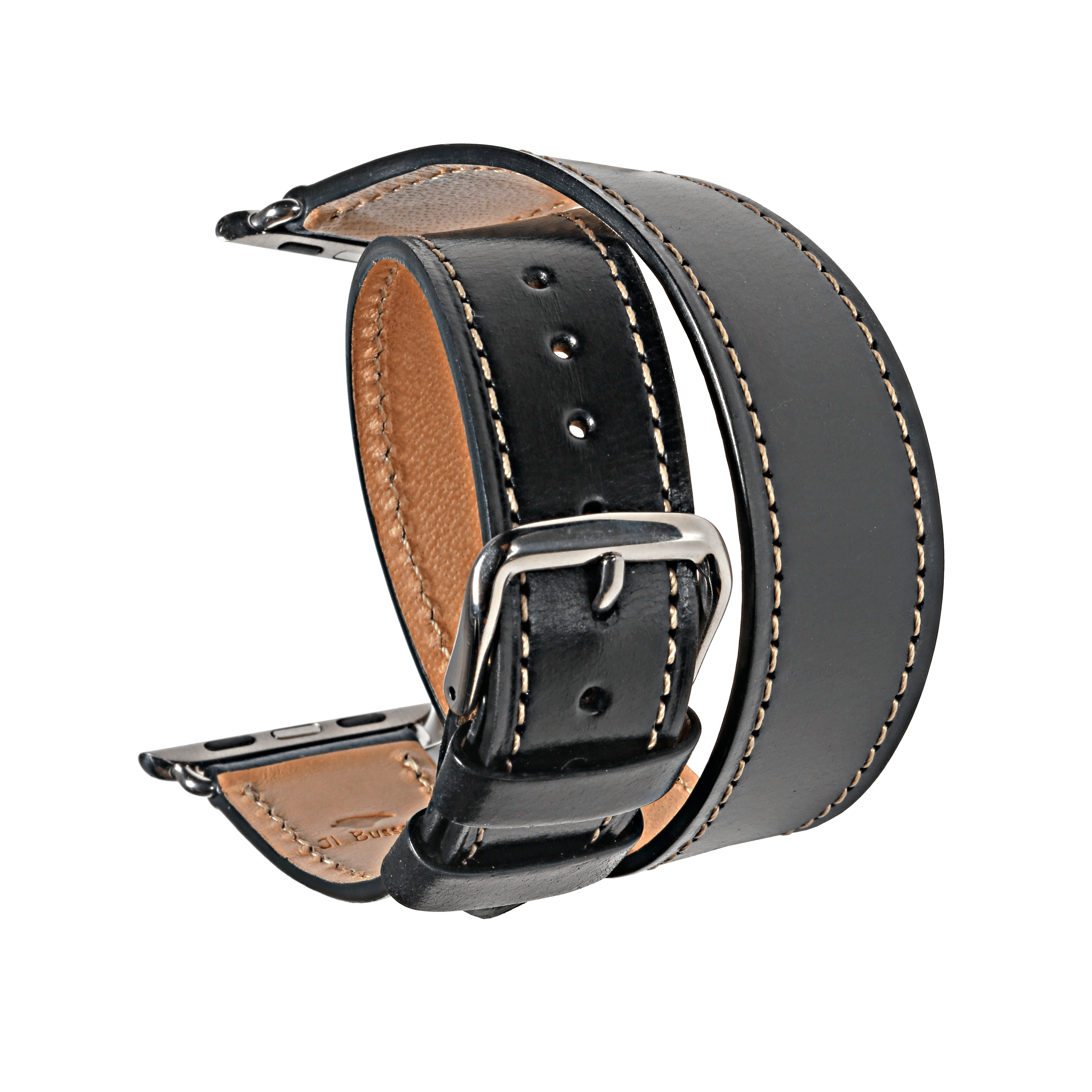 Double tour watch strap for Apple watch