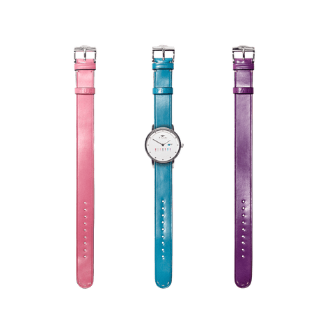 Watch + 3 Leather Watch Straps